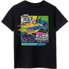 Hot Wheels Neonfarbenes „Made To Race“-T-Shirt für Jungen