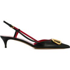 Valentino Garavani Shoes Valentino Garavani V Logo Signature Leather Pumps