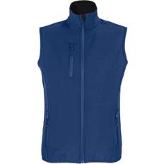 Fleece Vesten Sol's Falcon Softshell Bodywarmer - Afgrond Blauw