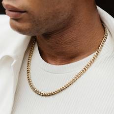 Chains Necklaces GLD Miami Cuban Link Chain 8mm, 20" 18k