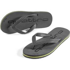 Grau Flip-Flops Audi Quattro Zehentrenner flip Flop, grau