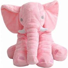 Großer Kuscheltier Elefant Plüsch Kuscheltier Kissen Rosa