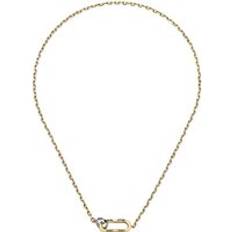 Gucci Gold Necklaces Gucci Gucci Link To Love 18ct Yellow Gold Chain Necklace
