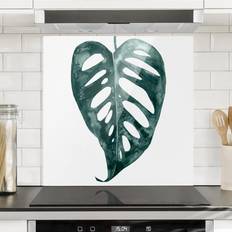 Ustensiles de cuisine Klebefieber Fond De Hotte Emerald Monstera Adansonii Garde-boue