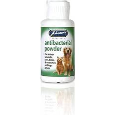 Johnson's Johnsons veterinary products antibacterial powder, transparent