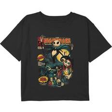 Mad Engine Girls Youth Black The Nightmare Before Christmas T-Shirt