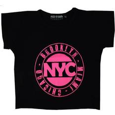 13 Years, Black Girls NYC BROOKLALYN Miami Chicago Print T Shirt Yr 13-14yrs