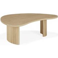 Ethnicraft Basse Boomerang Bois Naturel Coffee Table