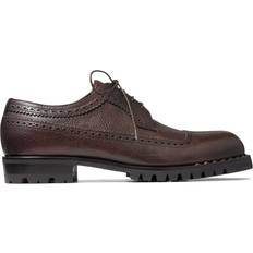 Jimmy Choo Laced Low Shoes Jimmy Choo Diamond Leather Derby Shoes