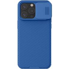 Nillkin CamShield Cover iPhone 15 Pro blå