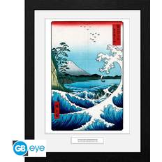 GB Eye Framed Art GB Eye GB Eye Hiroshige The Sea Satta 30 X Collector Framed Art 30x39.9cm