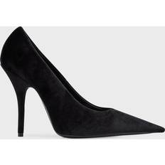 Balenciaga Heels & Pumps Balenciaga Knife 110mm Pump Black Women's Polyester