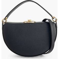 Valentino Garavani Nero VLogo Bold Leather Top-handle bag NERO