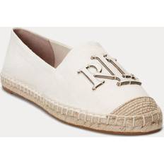 40 - Valkoinen Espadrilles Lauren Ralph Lauren Cameryn III Canvas Leather Espadrille - Soft White/Neutral