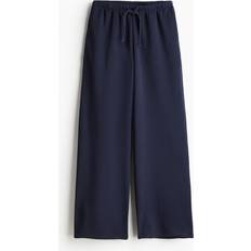 Ladies Blue Wide joggers