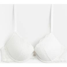 H&M C Bras H&M Lace Push-up Bra White 34A