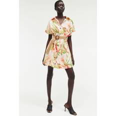 Underwire Dresses H&M Ladies White Belted shirt dress