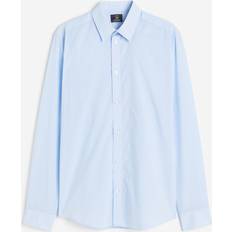 H&M Shirts H&M Slim Fit Easy-iron Shirt White