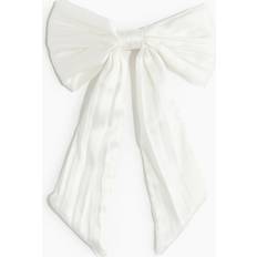H&M White Bow hair clip
