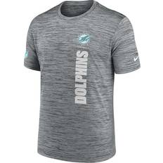 Nike Miami Dolphins 2024 Velocity T-Shirt Dark Grey Heather