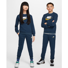 Nike Sportswear Big Kids' Tracksuit in Blue, FD3090-478