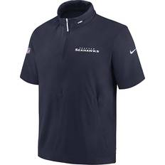 Dallas Cowboys Jackets & Sweaters Nike Seattle Seahawks 2024 Coach Mid Athletic Jacket Navy