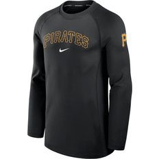 T shirt baseball Nike Men's Pittsburgh Pirates Authentic Collection Game Time Dri-Fit MLB Long-Sleeve T-shirt