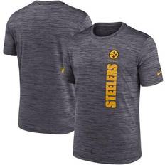 NFL T-shirts Nike Men's Black Pittsburgh Steelers 2024 Velocity Performance T-Shirt