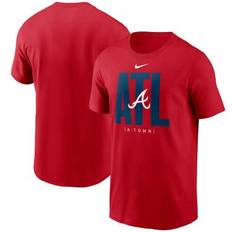 Atlanta Braves T-shirts Nike Men's Red Atlanta Braves Scoreboard T-Shirt