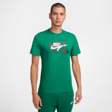 Green T-shirts Nike Club Men's T-Shirt Green