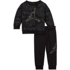 Nike Black Tracksuits Nike Baby's Jordan Take Flight Crew Set 2-piece - Black (55C812-023)