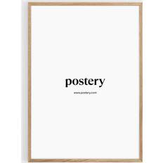 Postery Picture Wood Orange Photo Frame 30x40cm
