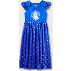 Girls Nightgowns Children's Clothing Frozen Girls' Disney Elsa Fantasy NightGown Blue