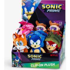 Sonic Soft Toys Sonic Prime Clip-On Plush Assortment