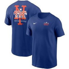 Nike Men's Royal New York Mets 2024 Mlb World Tour London Series T-Shirt Royal