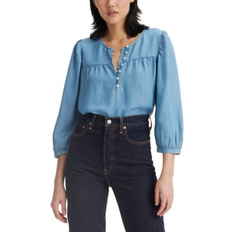 Levi's Women Blouses Levi's Women's Halsey 3/4-Sleeve Blouse Mid Summer