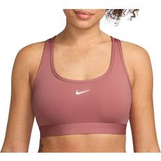 Pink - Sportswear Garment Bras Nike Women's Swoosh Light Support Non-Padded Sports Bra, Medium, Canyon Pink