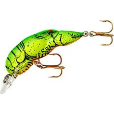 Rebel Lures Deep Wee Fishing Lure 2 3/8-Inch, Chartreuse/Green Back