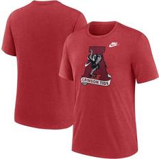 Liverpool FC T-shirts Nike Men's Alabama Crimson Blitz Evergreen Legacy Primary Tri-Blend T-Shirt Red