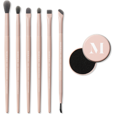 Vegan Makeup Brushes Morphe Eye Shaping Essentials Bamboo & Charcoal-Infused Eye Brush Set