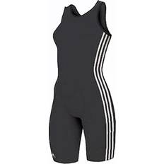 Adidas S Tank Tops Adidas Girls' Stripes Singlet, Medium, Black/White