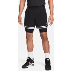 Pants & Shorts Nike Men's Kevin Durant 2-in-1 4" Basketball Shorts, Medium, Black