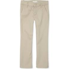 The Children's Place Girl's Uniform Stretch Skinny Chino Pants - Bisquit