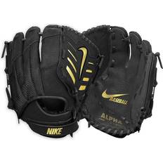 Baseball Nike Kids' Alpha Edge 11.5 in Baseball Infield/Outfield Glove Black Sball/Bball Glove And Mitt