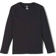 French Toast Boys' Big Long Sleeve Tee T-Shirt, Black