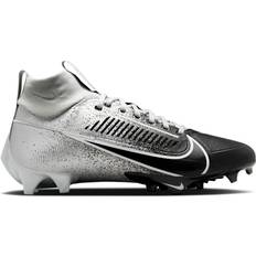 Gray - Men Soccer Shoes Nike Vapor Edge Pro 360 2 M - Metallic Silver/White/Light Smoke Grey/Black