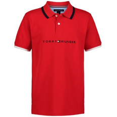 Tommy Hilfiger Boys Polo Shirts Children's Clothing Tommy Hilfiger Toddler Boys Embroidered Logo Polo Shirt Red 3T