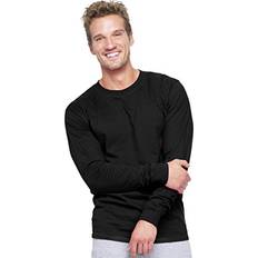 Hanes mens 5186 fashion t shirts, Black