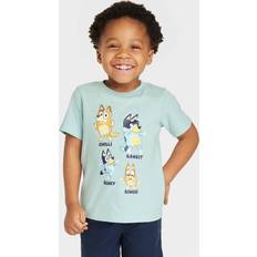 Tops Bluey Toddler Boys' Printed Short Sleeve T-Shirt 18M