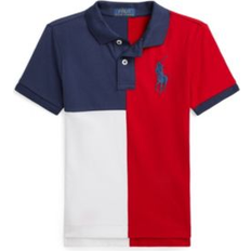 Boys Polo Shirts Polo Ralph Lauren Toddler and Little Boy Big Heavyweight Cotton Jersey Red